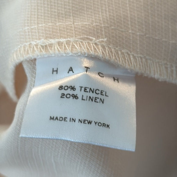 Hatch Tisha Midi Ivory Dress Maternity size 2 medium - Picture 6 of 6